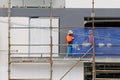 Construction Workers on site at 47 Beane St. Gosford. March, 2019. Building update 207