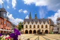 Goslar, Germany - Marktplatz in the Historic Old Town Center of Goslar UNESCO World Heritage Royalty Free Stock Photo
