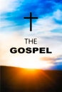 Gospel Book Cover Royalty Free Stock Photo