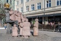 Gossip square in Norrkoping, Sweden Royalty Free Stock Photo