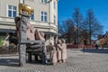 Gossip square in Norrkoping, Sweden