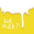 Got milk illustration Royalty Free Stock Photo