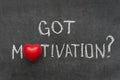 Got motivation Royalty Free Stock Photo