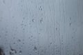 Gotas de lluvia en ventana Royalty Free Stock Photo