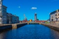 Goteborg, Sweden, July 10, 2022: Cranes at the port of Goteborg Royalty Free Stock Photo