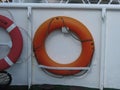 Orange life buoy in Goteburg