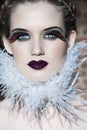 Goth beauty Royalty Free Stock Photo