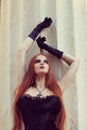 Goth girl Royalty Free Stock Photo