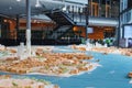 Gothenburg city miniature. Development plans and model at the Chalmers technical university
