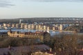 Gothenburg city at the riverside in winter Royalty Free Stock Photo