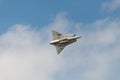 Gothenburg, Sweden - August 29 2010: Saab 35 Draken supersonic fighter airplane of the Swedish air force