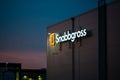 Exterior facade sign of Snabbgross..