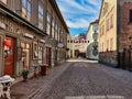 Gothenburg, Sweden- March 29 2020: Haga Charming Shopping Pedestrian Street