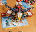 Collection of Lego Chima sets and instructions..