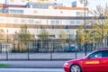 GOTHENBURG, SWEDEN - MAY 08, 2018: Volvo Group Trucks building in Gothenburg. Volvo manufactures trucks, buses and construction