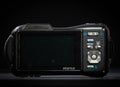 Pentax WG-1 compact underwater digital camera..