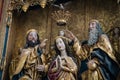 Gothic altar of the Coronation of Mary in Saint Martin's Cathedral, Spisska Kapitula, Slovakia