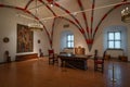 Gothic Antechamber at Palace of the Grand Dukes of Lithuania Interior - Vilnius, Lithuania