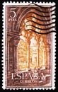 Gothic arch, Cistercian Monastery of Santa Maria de Poblet, circa 1963