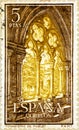 Gothic Arch Cistercian Monastery of Santa Maria de Poblet