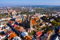 Gothic Archdeacon Church in Czech town of Kolin Royalty Free Stock Photo