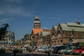 Gothic architecture Crawford Market now Mahatma Jyotiba Phule Mandai mumbai Royalty Free Stock Photo