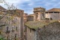 Gothic architecture of Girona Old Town, Spain Royalty Free Stock Photo