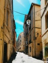 Gothic architecture in Montpellier, France