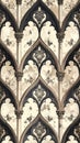 Gothic Architecture Pattern Background Royalty Free Stock Photo