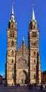 The Gothic architecture tower