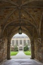 Gothic Archway View at University of Michigan Law Quad