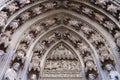 Gothic bas reliefs on Cologne Cathedral