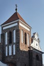 Gothic belfry of Medieval church