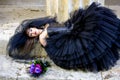 Gothic bride Royalty Free Stock Photo