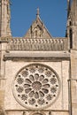 Gothic Cathedral in Chartres Royalty Free Stock Photo