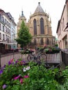 The streets of Colmar, France. Picturesque destinations.