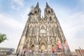 Gothic cathedral in Koln, Germany Royalty Free Stock Photo