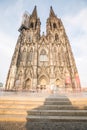 Gothic cathedral in Koln, Germany Royalty Free Stock Photo