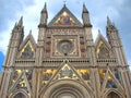 The gothic Cathedral of Orvieto