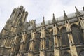 Gothic cathedral Rheims in France Royalty Free Stock Photo