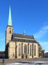 Gothic cathedral of st. Bartholomew in Pilsen.