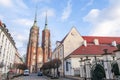 Gothic cathedral of St. John the Baptist Katedra Ãâºw. Jana Chrzciciela in Ostrow Tumski