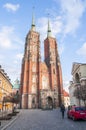 Gothic cathedral of St. John the Baptist Katedra Ãâºw. Jana Chrzciciela in Ostrow Tumski