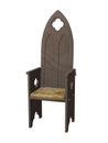 Gothic chair Royalty Free Stock Photo