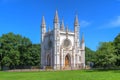 Gothic chapel in Alexandria park, Saint Petersburg, Russia Royalty Free Stock Photo