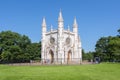 Gothic chapel in Alexandria park, Saint Petersburg, Russia Royalty Free Stock Photo