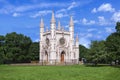 Gothic Chapel, Peterhof, Saint Petersburg, Russia Royalty Free Stock Photo