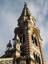 Gothic church in Bogota, Colombia. Royalty Free Stock Photo