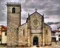 Gothic church of Caminha Royalty Free Stock Photo