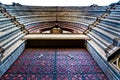 Gothic church door